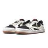 Jordan x Travis Scott Air Jordan 1 Cushioning Abrasion Resistant Low top Vintage Basketball Shoes Unisex White DZ4137-700(Team1803-3)