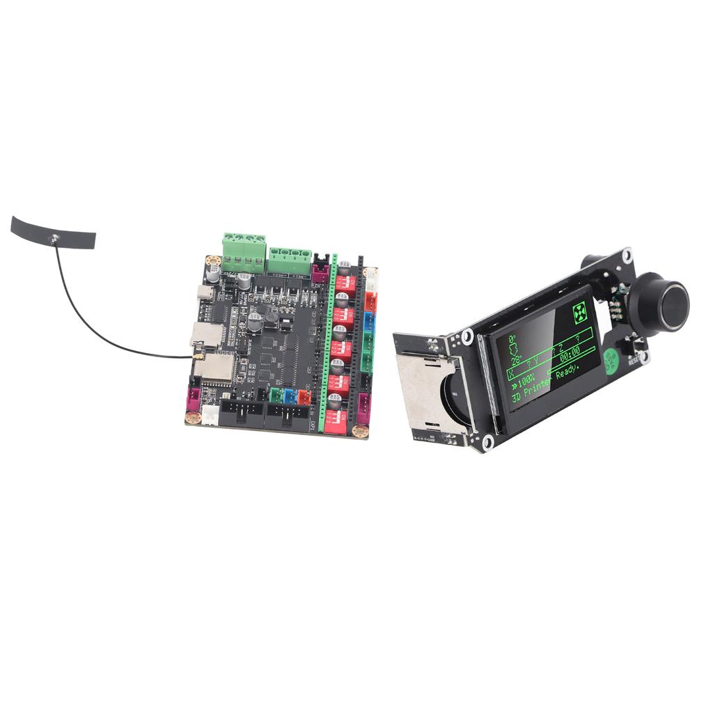 3D-Drucker Motherboard Kit Steuerplatine mit LCD-Bildschirm 5 A4988 Schrittmotortreiber Hauptplatine