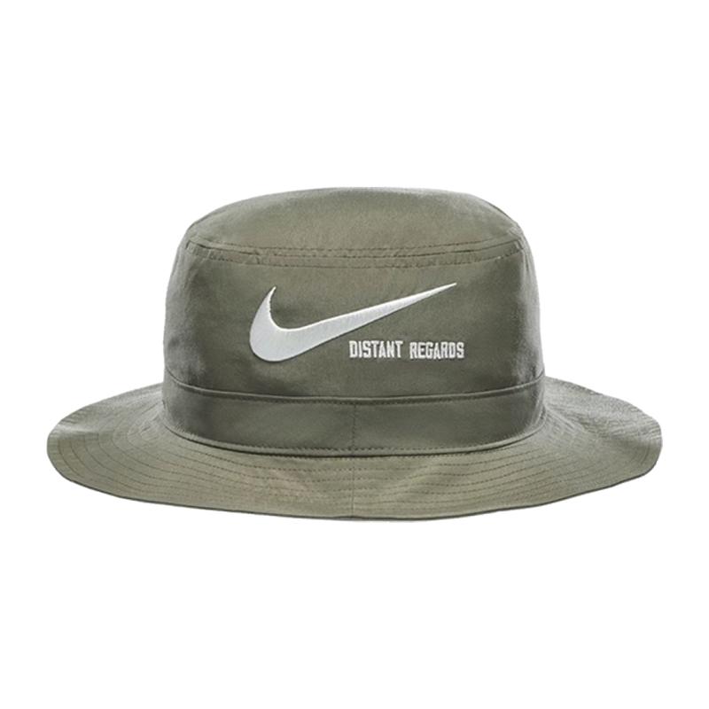 Nike Cotton Bucket Hats Men's Green Casual DX3577-222