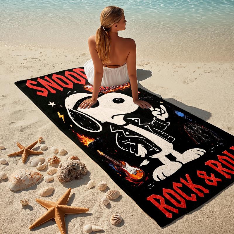 Custom Name Rock Star Quick-drying, highly absorbent beach towel,suitable for the beach, pool, gym, and travel.Sports sweat Towel