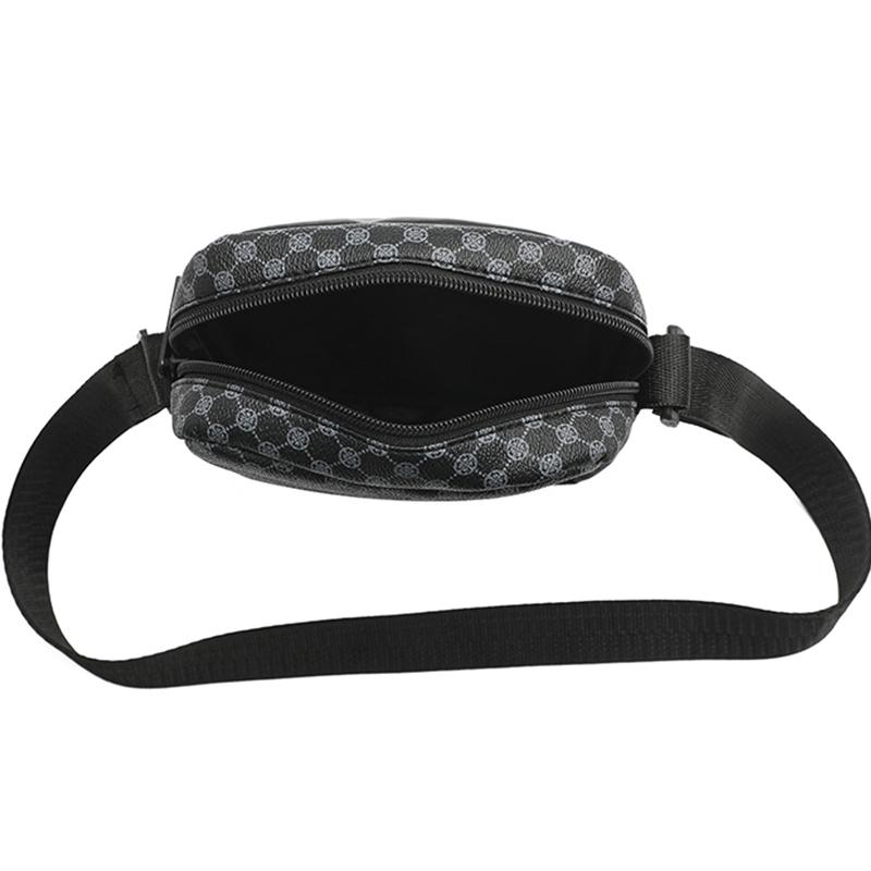 Sleek Multi- Crossbody Bag for Daily Commute Stylish Shark-detail Multi-pocket Lightweight Versatile Casual Bag