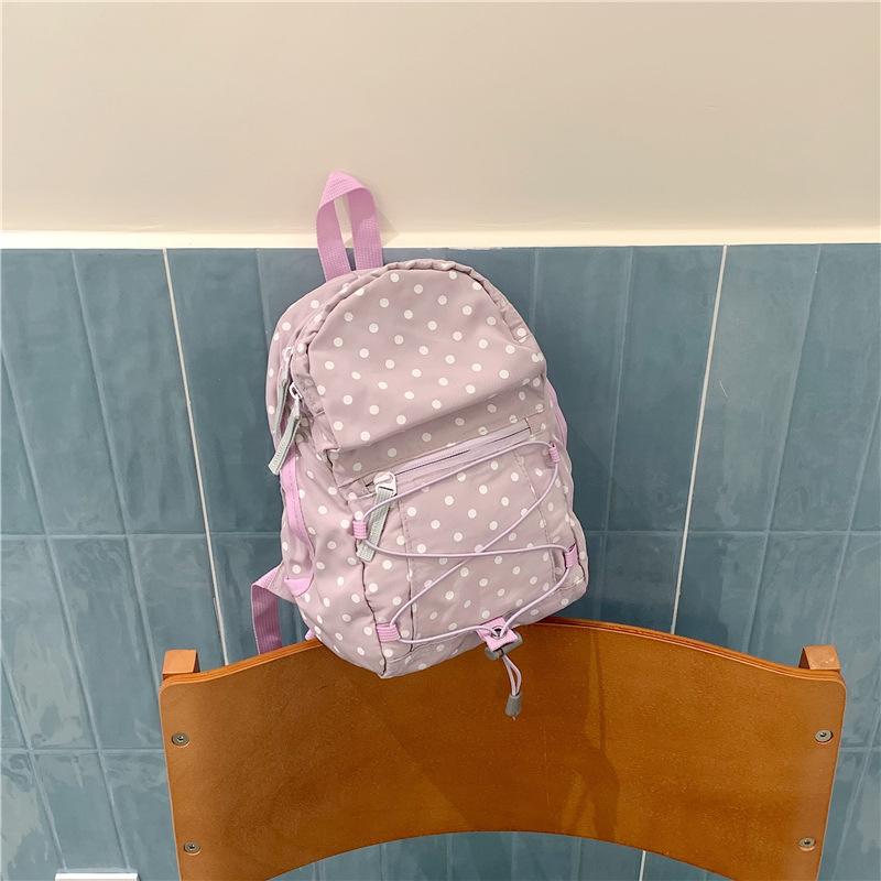 Zaino per la scuola zaino per nuovo studente zaino mini ad alto valore zaino per studenti pois Mori zaino per studenti leggero zaino per studenti per il tempo libero