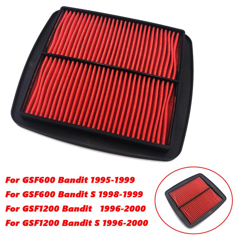 Motorrad Lufteinlassfilter Reiniger Element Luftfilter für Suzuki GSF600 Bandit 1995-1999 GSF1200 Bandit 1996-2000 GSF600/1200
