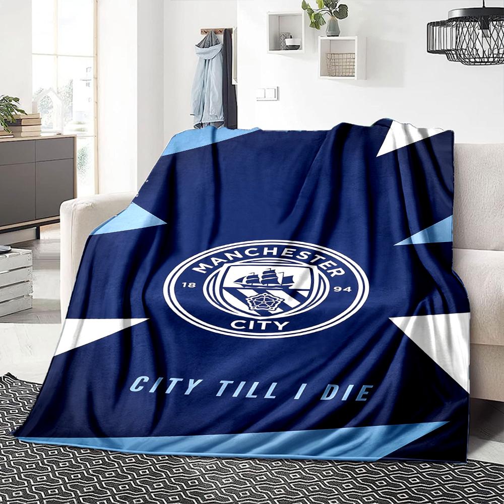 De Bruyne Jersey Blankets Flannel Printed Breathable Warm Throw Blanket for Home Office Bedspreads 0708a18