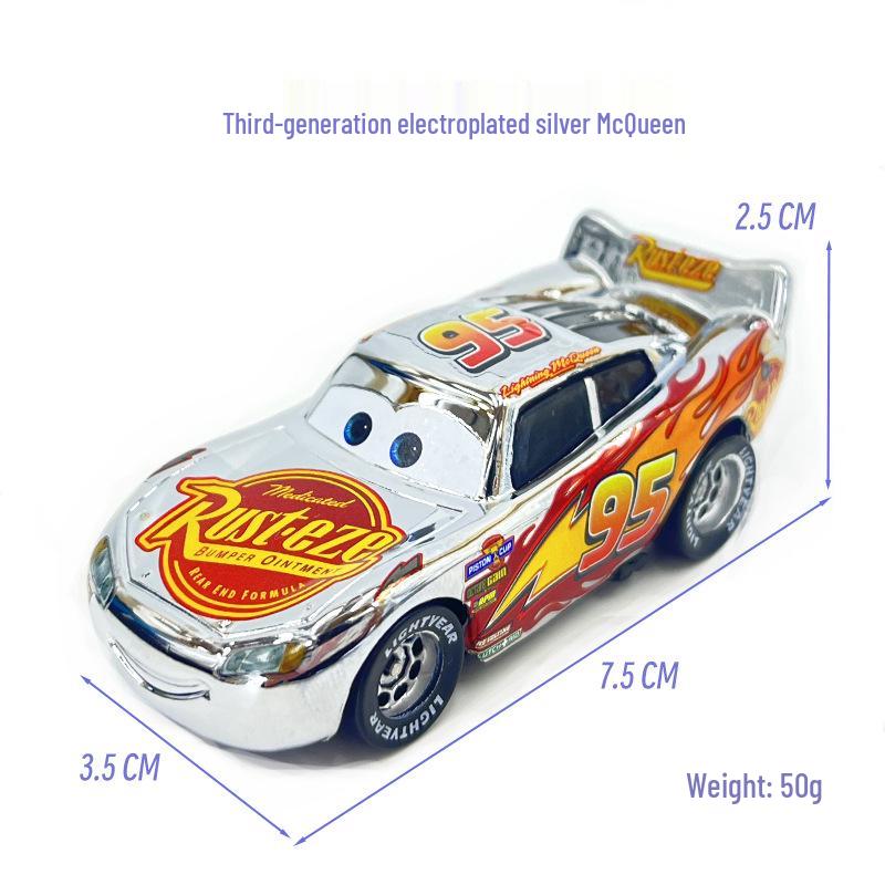 Lightning McQueen Alloy Toy Car Model - Generations 1, 2 & 3 Full Payment