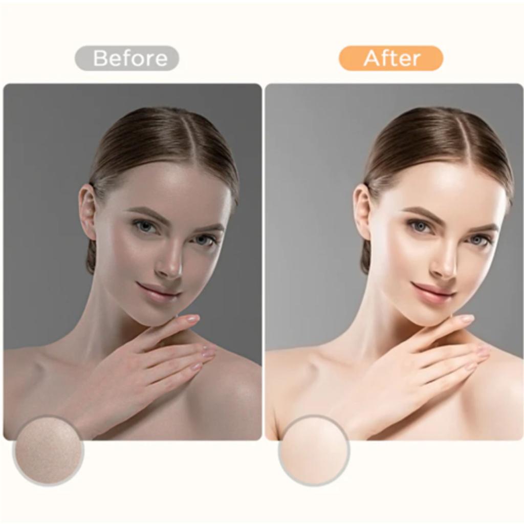 10,2" LED Selfie-Ringlicht mit Stativ und 2 Telefonhaltern Ringlicht