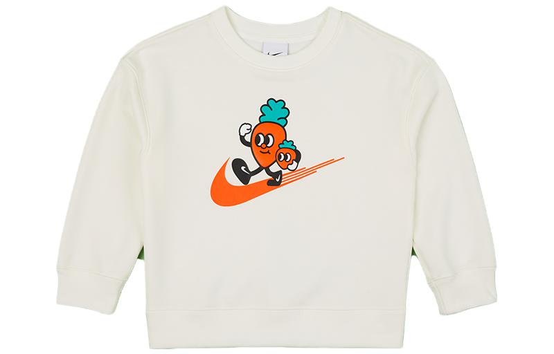 

Nike Kids Sweatshirts Crew Neck Moderate FN7117-133 L