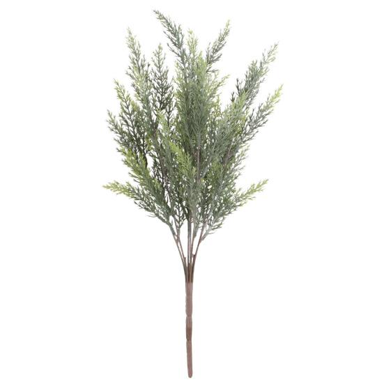 1 Branch??Artificial Plant?No Watering?Reusable?Plastic?Decorative Beautiful Faux Pine Needles?for Balcony?