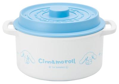 Cocotte-Style Microwave Pot, 680ml, Made In Japan, Sanrio Cinnamoroll Design, MWCP1-A