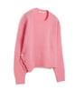 KIIMUIR (Women) Wool Button Point Knit_Pink
