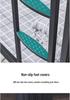 Steel Frame Double-Decker Bunk Bed for Dorms and Apartments