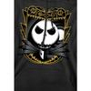 The Nightmare Before Christmas Mens Jack Skellington Shaded Hoodie