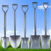Pointed Manganese Steel Gardening Shovel: Outdoor Soil Loosening, Planting Flowers, Vegetables, Trees, Vehicle-Mounted Spade