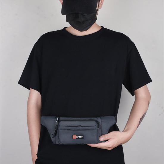 Practical Fanny Pack Mini Smooth Zipper Items Storage