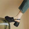 Ladies' Niche Retro Thick Soled Open Toed Sandals for Summer Wear, New Hollow Out Casual Flat Roman Shoes for Women