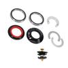   Cable Routing Headset for IS52 Standard Frames, Integrated Design for 28.6mm Upper, 40mm Lower with Nut 6.5mm and CNC Machined Aluminum Alloy Materi