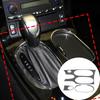 Carbon Fiber Central Console Gear Shift Panel Trim Sticker for Corvette C6 05-13