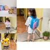 Yellow Blue Pink Beige Ins New Cartoon Eggshell 3d Eva Children Backpack Breathable Fun Style