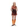 Women Scary Cheerleader Costume Halloween Adult Evil School Suit Cool Sporty Outfit