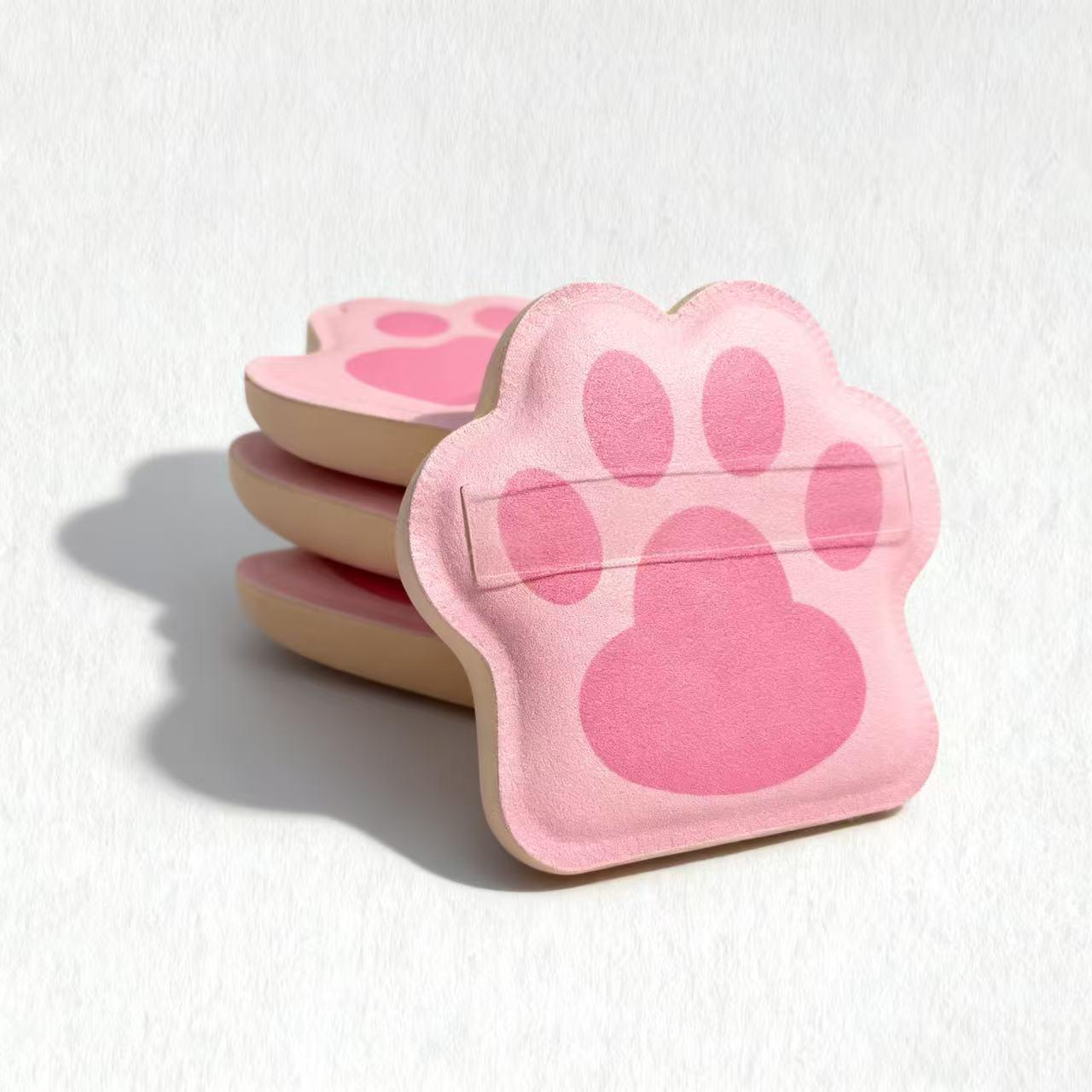New Cat Paw Marshmallow Cushion Puff for BB Cream - Special Makeup Sponge 8x7.3x1.5 CM розовый