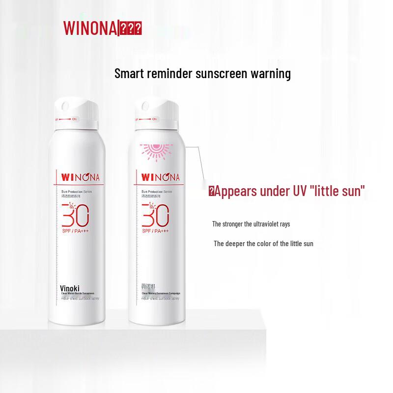 WINONA Clear Hydrating Sunscreen Spray & Lotion Set