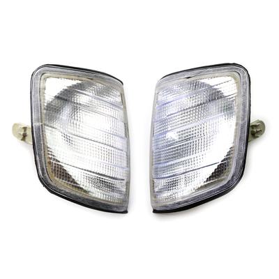 Car Clear Corner Light Turn Signal Lamp Left+Right For 85-95 Mercedes-Benz W124