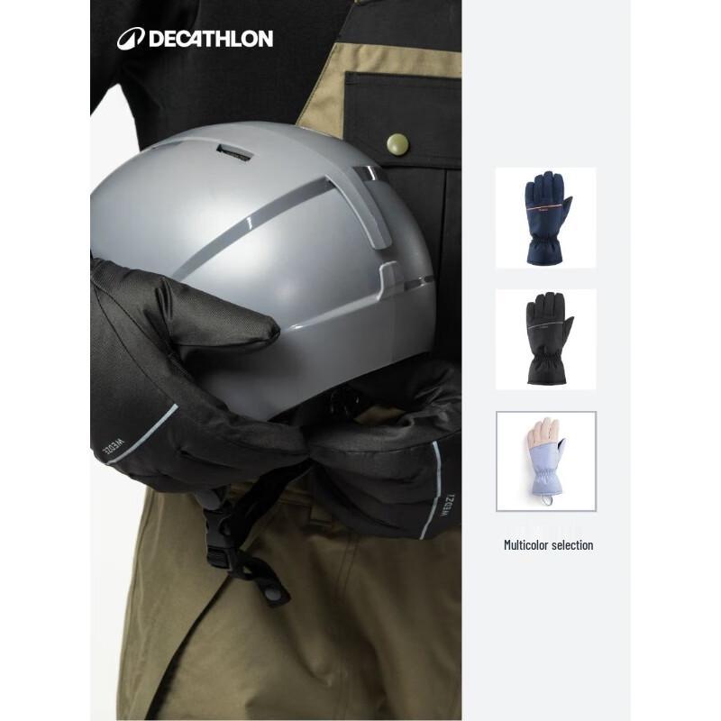 

Decathlon Adult Windproof Waterproof Fleece-Lined Ski Gloves 2XL