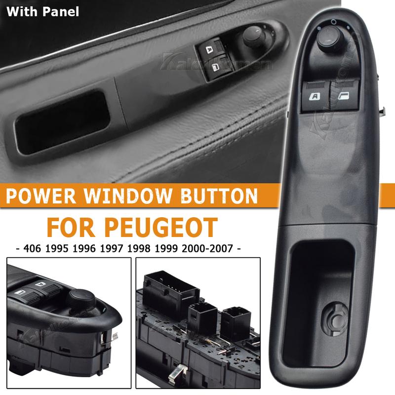 High Quality Power Window Master Switch Glass Lifter Contrl Button Orange Lamp For Peugeot 406 1995 1996-2007 6552.YX 6552YX