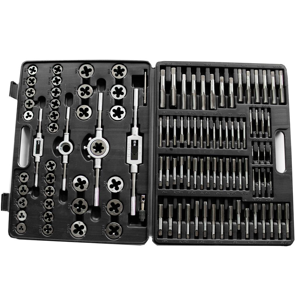 Tap Die Set 110 Piece Set Screw Thread Screw Hole Bolt Correction Correction HFS(R)