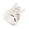 Guitar Barrel Body Maple Polished Unfinished Electric Guitar Barrel for ST Electric Guitar Accessories