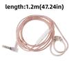 3.5MM KZ Headphones Wire 2PIN Wired Earphones Cables KZ Earphones Cables  Headset Accessories