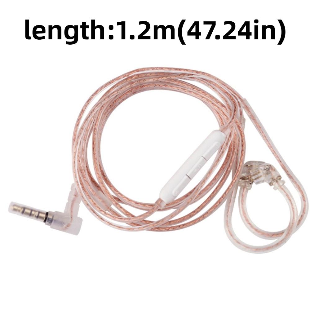 3.5MM KZ Headphones Wire 2PIN Wired Earphones Cables KZ Earphones Cables  Headset Accessories