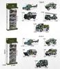Children's Pull-Back Alloy Toy Car Set - School Bus Simulation Model