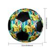 Neymar Soccer Ball Size 5 Colorful Machine Stitched PVC Competition Ready Durable High-Bounce