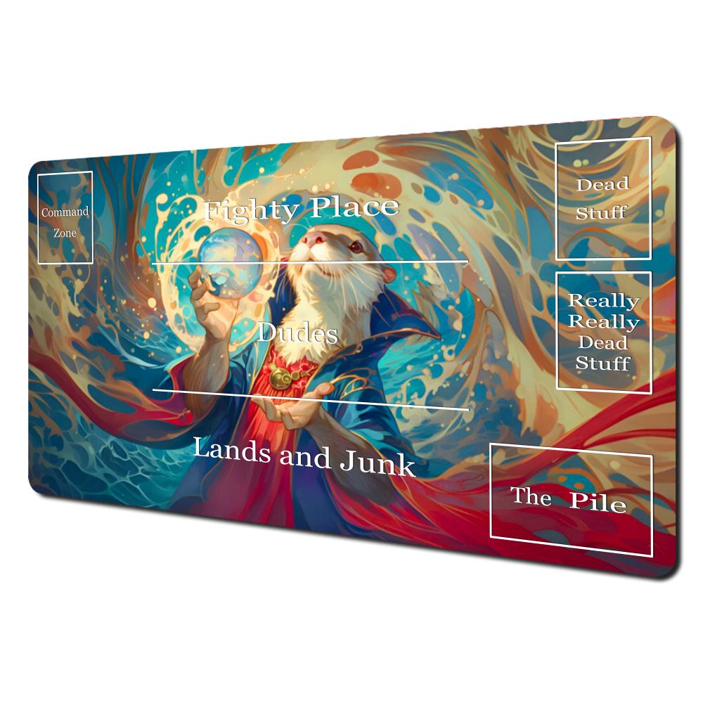 Magic Trading Card Battle Gaming Mats Playmat Anime Mouse Pad Desk Mat Pc Accessories Tcg Mat Rubber Antislip Base