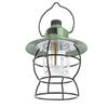 LED Camping Light Retro Style Rechargeable 3 Stepless Dimming Modes 20-220LM Portable Camping Lantern 3.9W