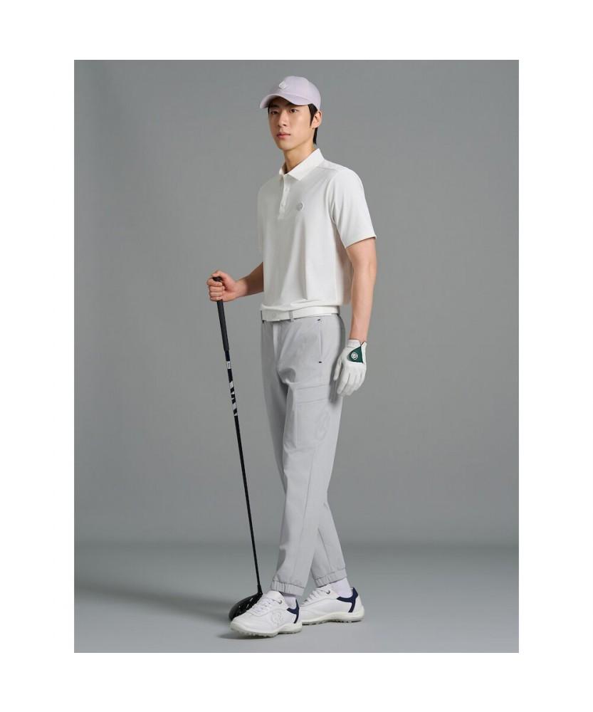 BEANPOLE GOLF [B_Under] Men'S Perforated Back Collar Tee - White