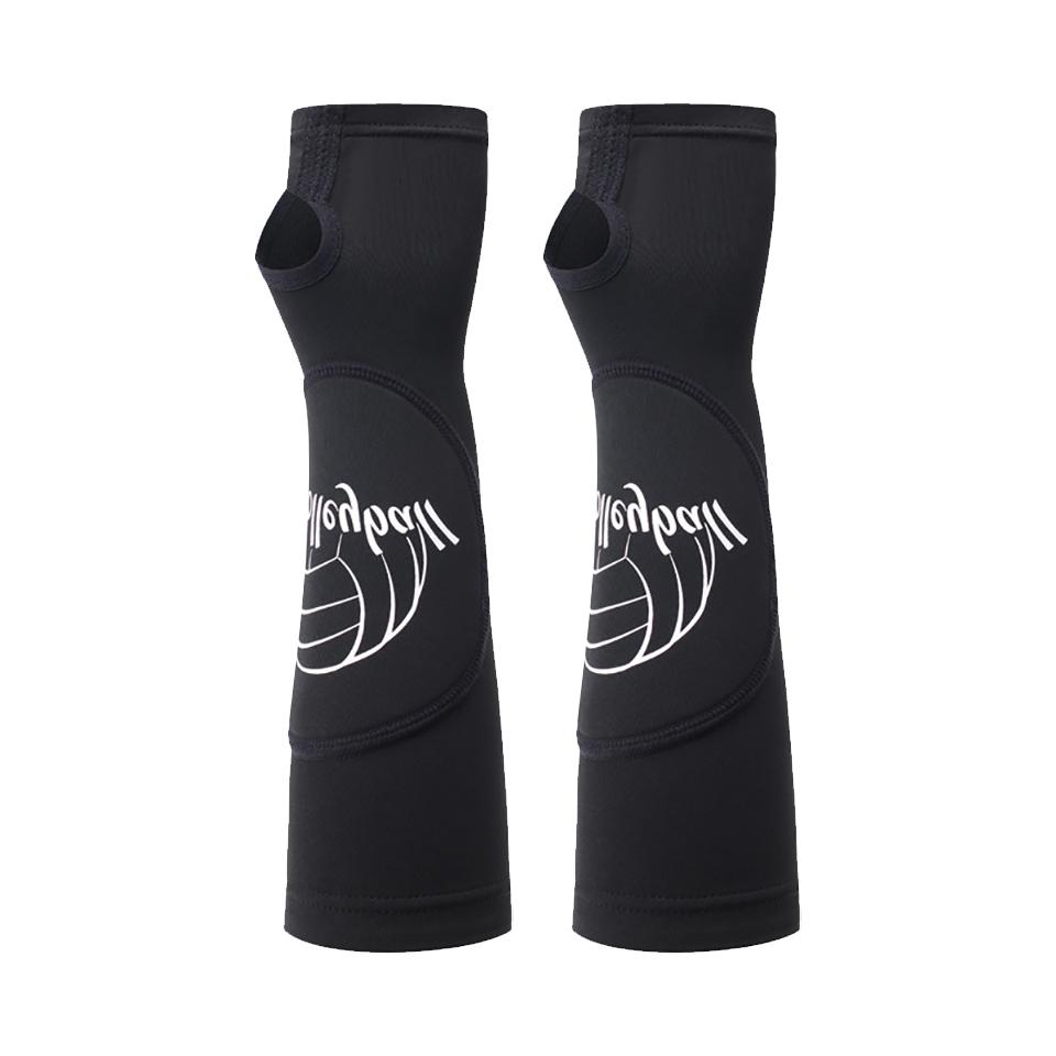 

Gobygo 1 Pair Sport Arm Guard Volleyball Arm Sleeve Gloves Forearm Compression Test Training Basketball Wrist Support Brace S-M