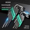 Green Forest Universal 6-Angle Hex Wrench & Screwdriver Set
