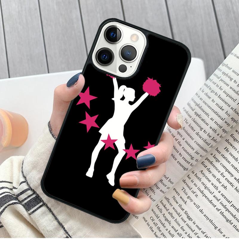 Cute And Funny Cheerleading Cheerleader Phone Case for iPhone 17 Air 16 15 14 12 13 PLUS 11 PRO MAX Cover