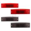 1 Pair UTV ATV Rear Brake Lamp LED Tail Light Smoke For Polaris Ranger 400 500 570 800 EFI Midsize Accessories Replace #2411450