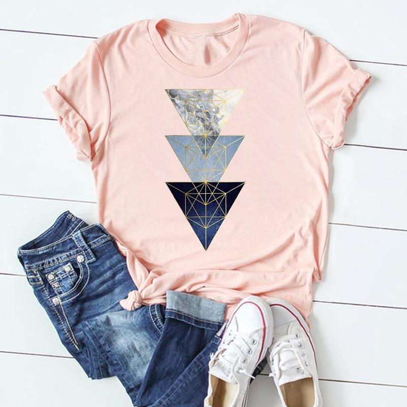 (Asian Size) Watercolor Feather Vintage Bird Women Print Short Sleeve Tee Top Fashion Tshirt Clothing Casual Summer Lady Female Graphic T-shirt