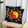 Jkd Jeet Kune Do Logo 2 Pcs Square Pillowcase Pillow Cover Cushion Zip Decorative Comfort Throw Pillow For Home Sofa