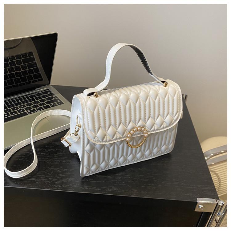 Chic Street Style 2024 Latest Spring Casual Crossbody Handbag Single Shoulder Small Square Bag