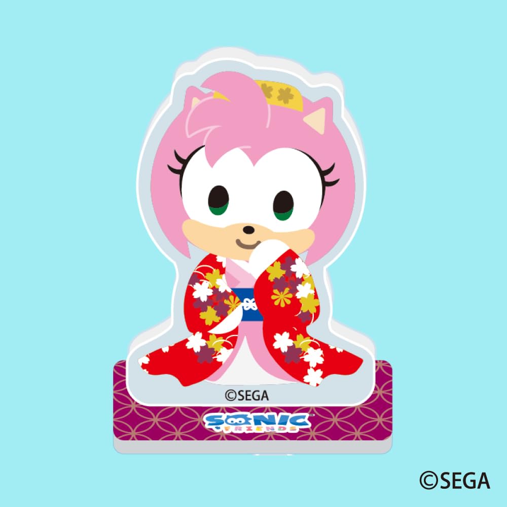 SEGA Fave SONIC FRIENDS Acrylic Stand Assorted BOX 1BOX 15 15 types in total & = pieces,