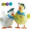 Chicken Laying Egg Toys with Sound Music Electric Crazy Plush Chicken Doll Cute Hen Toy Egg Lays Stuffed Animal for Children
