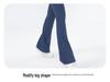 High-Waist Yoga-Hose mit Nude-Gefühl: Schnelltrocknende Micro-Flare Weitbeinige Hose mit Pfirsich-Po-Lifting für Damen