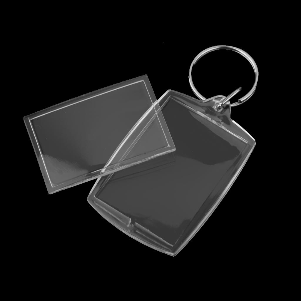 10 Acrylic Photo Holder Keyring Keychain