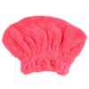 Quick Dry Cute Women Microfiber Hair Drying   Wrap Tower Hat Accessory For Bath(yellow)