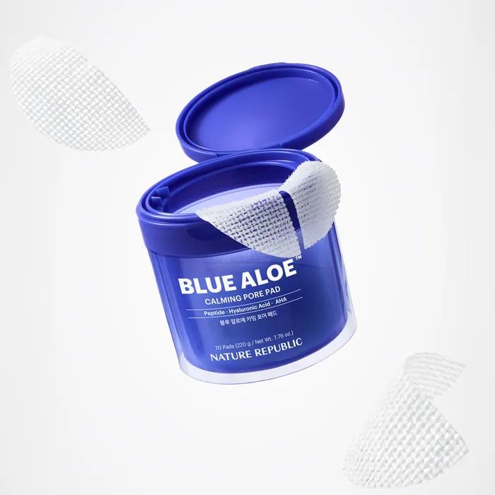 Blue Aloe Calming Pore Pads 70 Sheets/220g